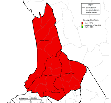Health Facilities in West Pokot County.